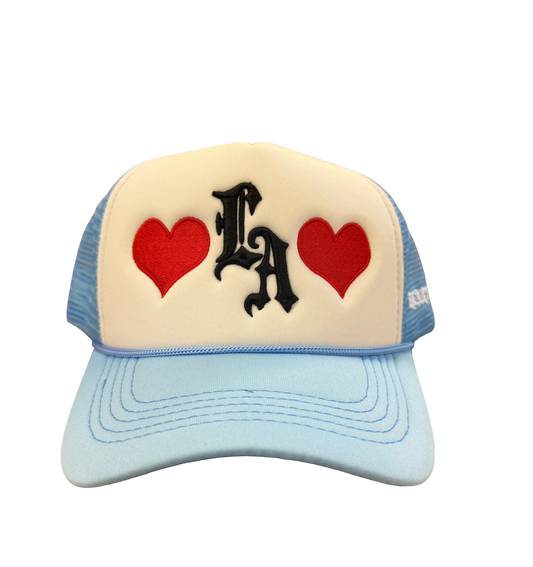 I Love Heart LA Trucker Hat